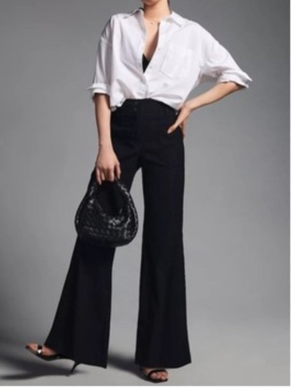 Maeve Naomi Wide Leg Flare Pants